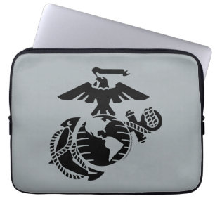 One-Färg EGA - Black Laptop Fodral