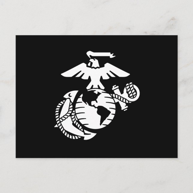 One-Färg EGA - White Helg Vykort (Framsida)