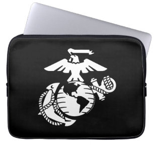 One-Färg EGA - White Laptop Fodral