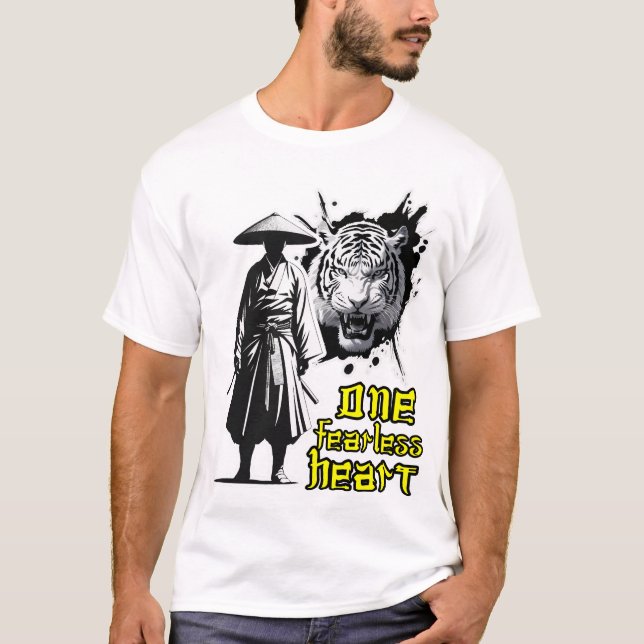 One Fearless Heart T Shirt (Framsida)