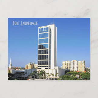 One Financial Plaza, Fort Lauderdale, Florida, USA Vykort
