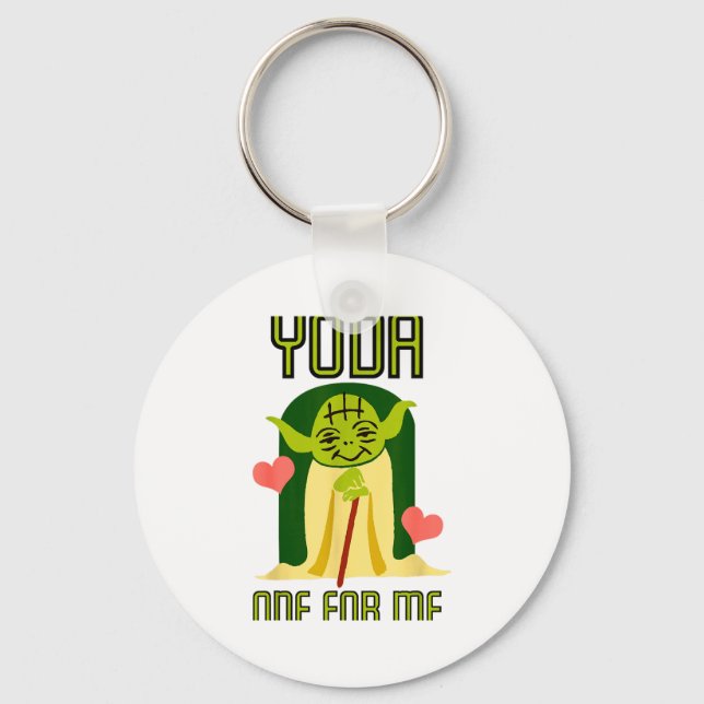 One For Me Cute Valentines Day Disn  Nyckelring (Framsida)