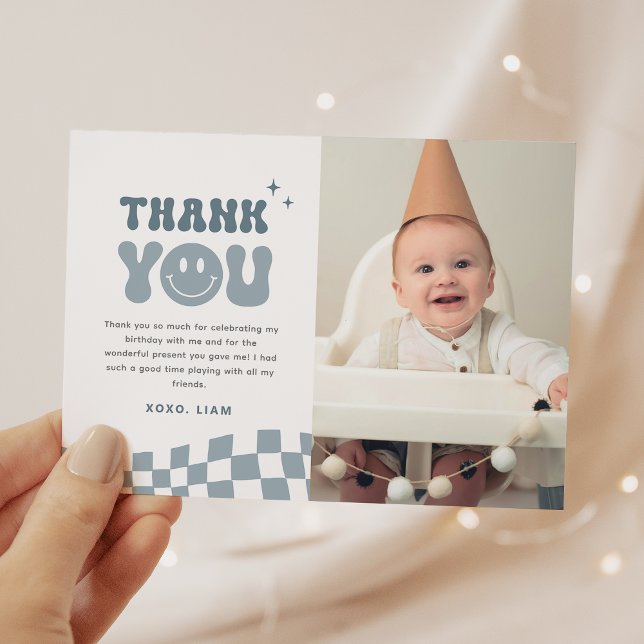 ONE Glad Kille Födelsedag Tack Kort (Skapare uppladdad)