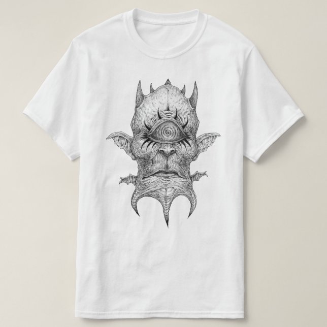 one god, one vision - bw t shirt (Design framsida)
