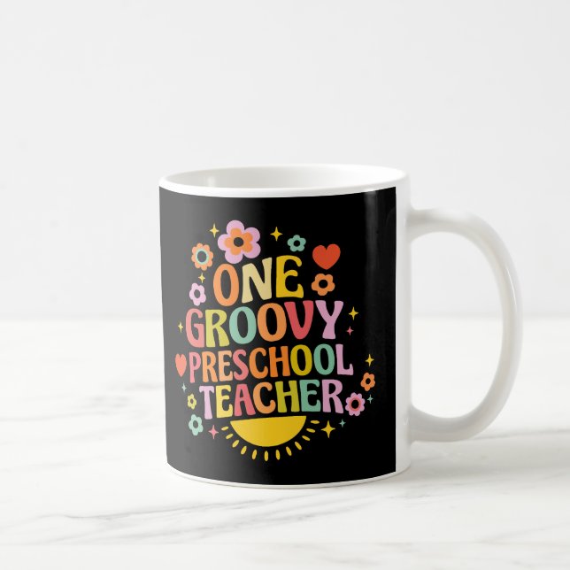 One groovy preschool teacher kaffemugg (Höger)