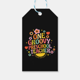 One groovy preschool teacher presentetikett