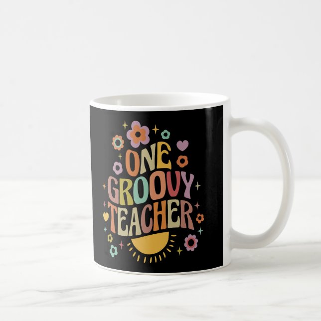 One groovy teacher kaffemugg (Höger)