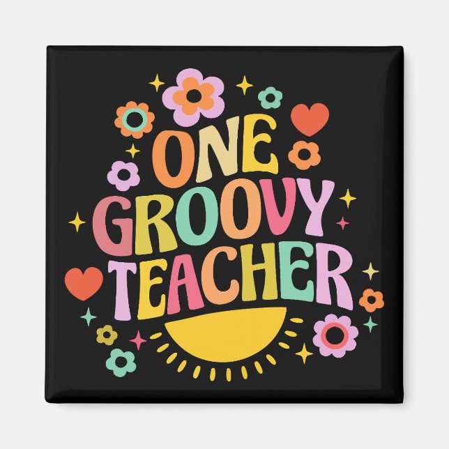 One groovy teacher magnet (Framsidan)