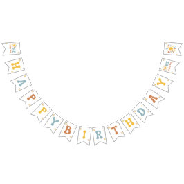 One Happy Boy Banner Vimplar