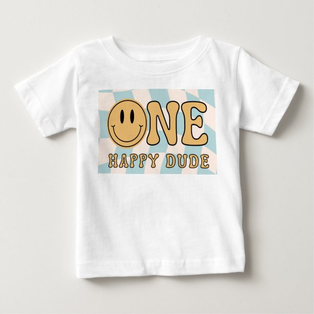 One happy Dude T Shirt (Framsida)
