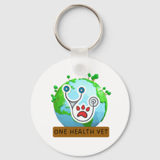 One Health Vet – Vet Global Health Animal Design Nyckelring