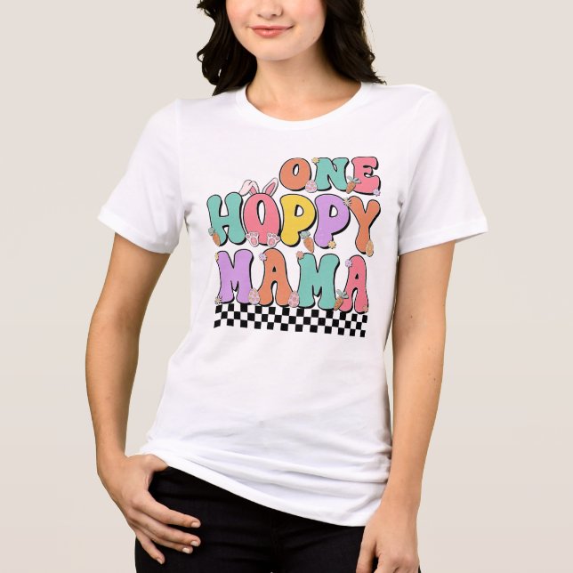 One Hoppy Mamma T Shirt (Framsida)