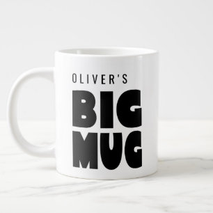 One Huge Mugg   Novelty för eget namn Jumbo Mugg