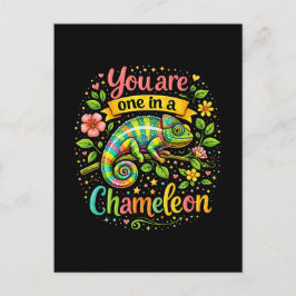 One in a Chameleon Vykort