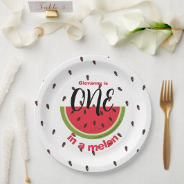 One in a Melon 1st Birthday Party