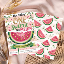 One in a Melon Första Födelsedagsfest