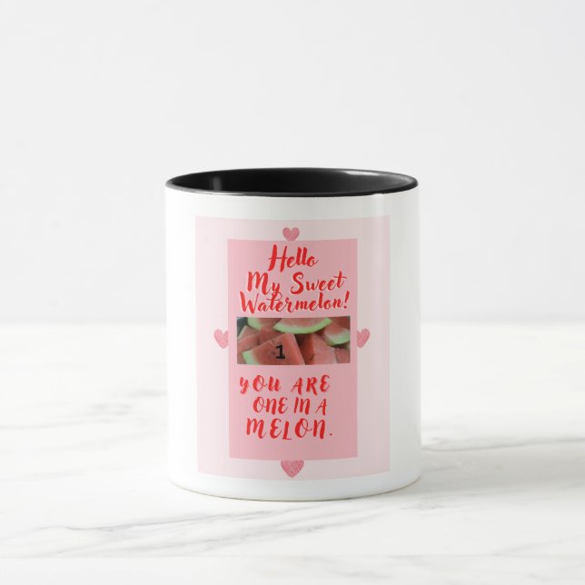One In A Melon Gift For Lovers - Mug Mugg (Center)