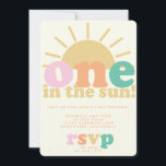 One In The Sun Invite Inbjudningar<br><div class="desc">Perfect for a First Birthday in the summer fun!!</div>