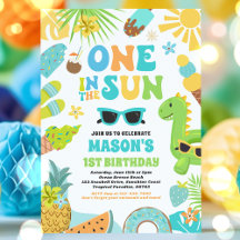One In The Sun Tropical Beach 1-årsfest