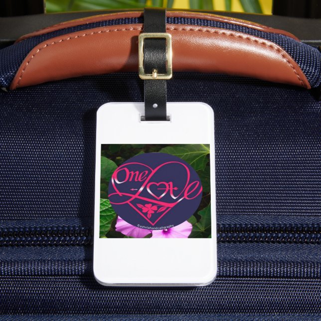 One Kärlek & I KÄRLEK U Bagagebricka (Framsida Insitu 2)