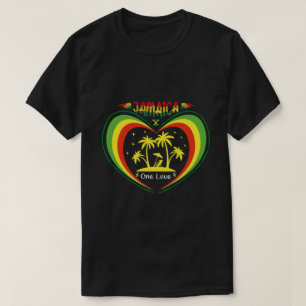 One Kärlek Jamaica Shirt-Jamaica-Pridet T Shirt