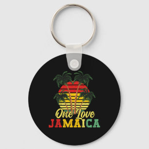 One Kärlek Jamaica Summer Family Vacation Jamaican Nyckelring