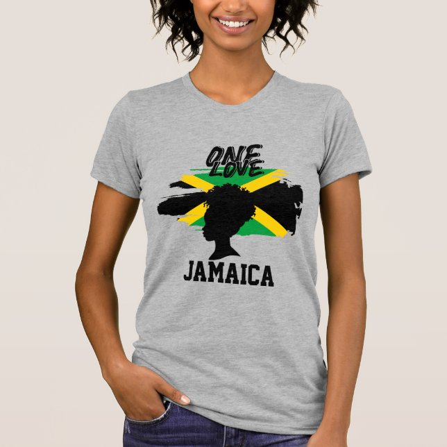 ONE KÄRLEK JAMAICA T-Shirt (Framsida)