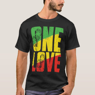 One Kärlek Jamaica Vacation Jamaican Reggae Music T Shirt