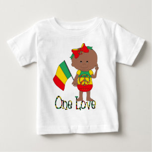 One Kärlek Rasta Baby American T-shirt