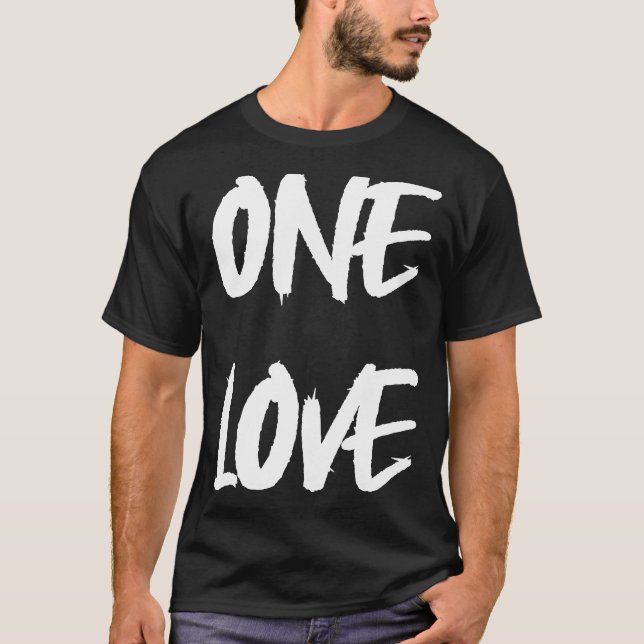 One Kärlek Rasta Sayed T Shirt (Framsida)