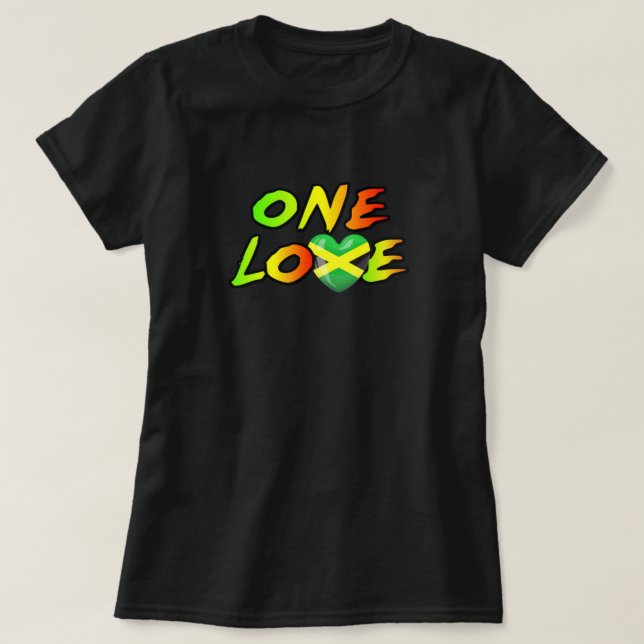 One kärlek tee shirt (Design framsida)