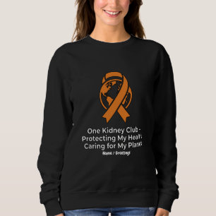One Kidney Club Hälsopropaganda & Planetmedvetenhe T Shirt