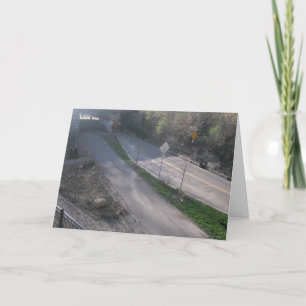 "One Lane Underpass" - Hämta brunstkort Kort