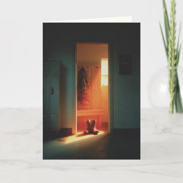 "One Last Shift, Done in Peace" Sympathy Kort