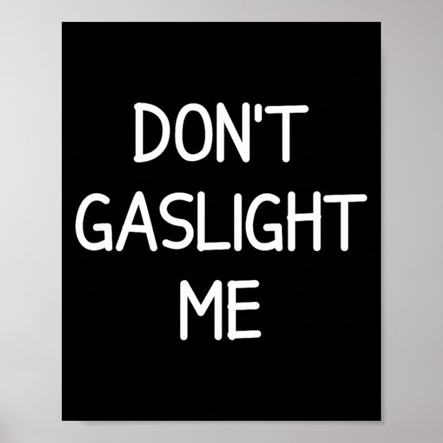 One-liners, Narcissist Sayings, Quotes Don't Gasli Poster (Framsidan)