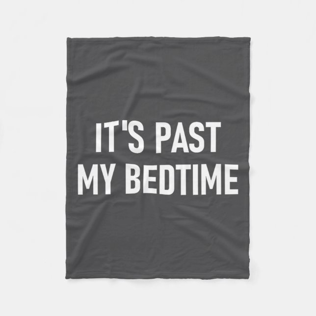 One-liners, Quotes, Humor Designs, Gag _ It's Past Fleecefilt (Framsidan)