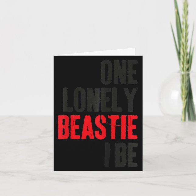 One Lonely Ie I Be Funny Quote Saying Humor Sarcas Kort (Framsida)