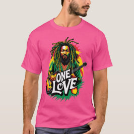 One Love el Rey del Reggae T Shirt