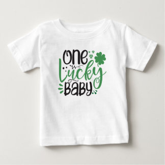One Lucky Baby St Patrick T-Shirt för barn