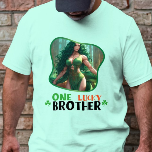 One Lucky Brother - Emerald Isle Revelry T Shirt (Skapare uppladdad)