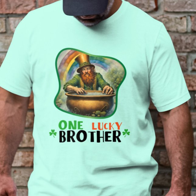 One Lucky Brother - Irish Folklore Fest T Shirt (Skapare uppladdad)