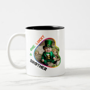One Lucky Brother - Irish Pub Trivia Night Två-Tonad Mugg