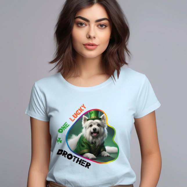 One Lucky Brother - Klöver Bäck Carnival T Shirt (Skapare uppladdad)