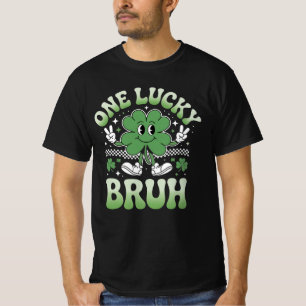 One Lucky Bruh Tröja – Rolig St Patrick’s Day Klöv