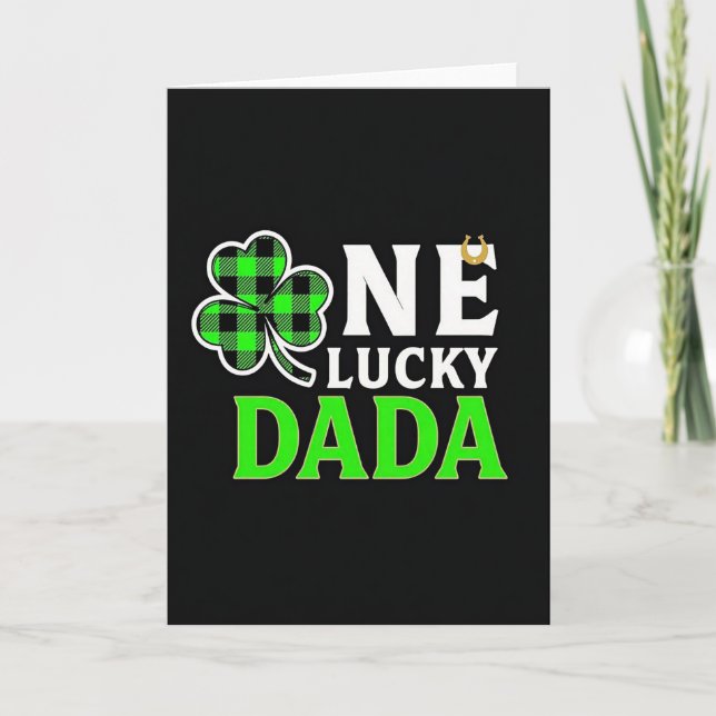 One Lucky Dada Firande Kort (Framsida)