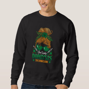 Óne `Lucky `Dialysis `Te`ch`nì`cià`n`Nùr`se Nephro Lång Ärmad Tröja