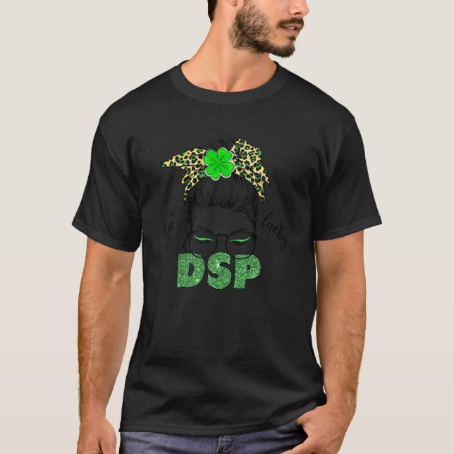 One Lucky DSP - St patrick's day T Shirt (Framsida)