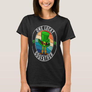 One Lucky Godfather Leprechaun Irish St Patricks T Shirt