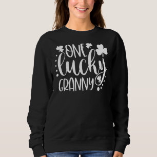 One Lucky Granny Klöver St patricks day Irish Wome T Shirt