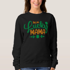 One Lucky Mamma-St patricks day-Shamrock-Mamma-Fun T Shirt
